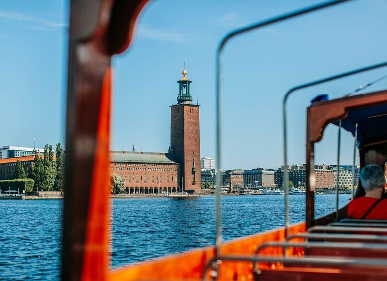 Picture 3 for Activity Stockholm: City Hall Canal Boat Tour 2