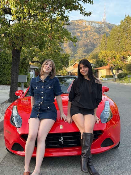 Picture 1 for Activity Hollywood Sign 50 Min Ferrari tour (drive or be driven) 4