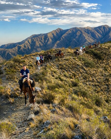 Picture 2 for Activity Mendoza: Sunset Horse Back Riding in the Mountains and BBQ 3