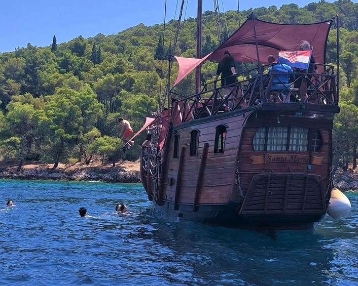 Picture 12 for Activity Split: Santa Maria Pirate Ship Cruise with Swimming & drinks 2