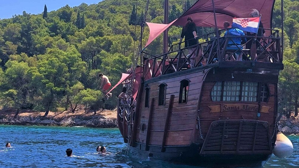 Picture 12 for Activity Split: Santa Maria Pirate Ship Cruise with Swimming & drinks 2