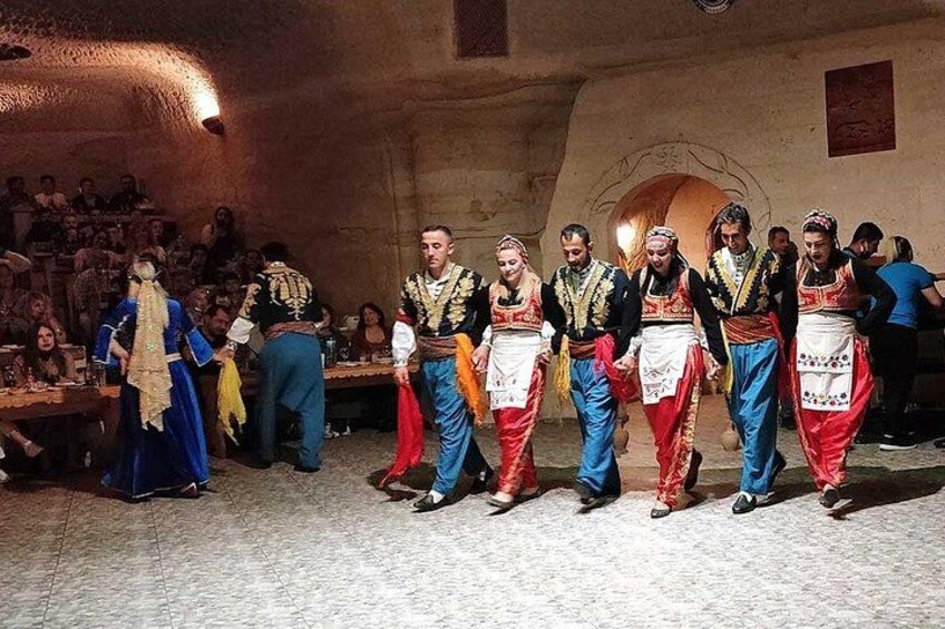 Cappadocia Turkish Night Show, Dinner & Unlimited Drinks & Pickup 4