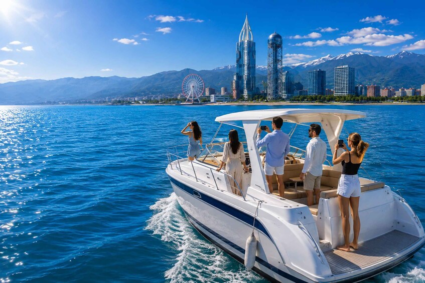 Picture 2 for Activity Batumi: Exclusive Black Sea Adventure – Private Boat Trip 4