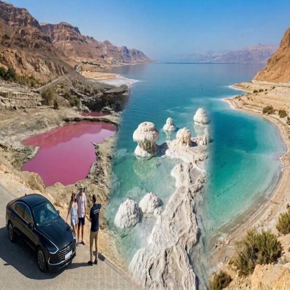 Picture 24 for Activity Private Day Tour: Pink Lake, Crystal beach and Dead Sea 2