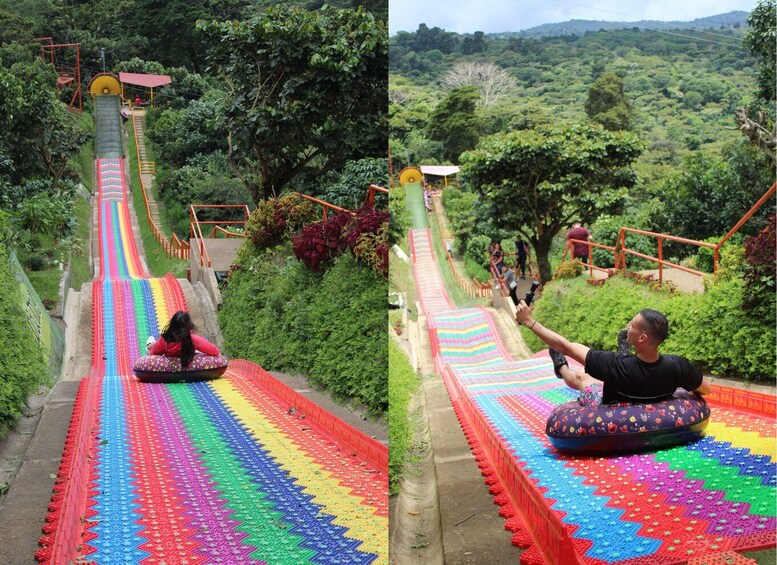 Picture 9 for Activity Ruta de Las Flores: Charming Towns and Rainbow Slide Tour 3