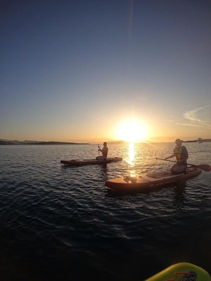 Picture 18 for Activity Chania: Stand-up Paddleboard Coastal Sunset Experience 3
