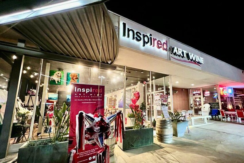 Premier Paint Wine Experience in Costa Mesa 4