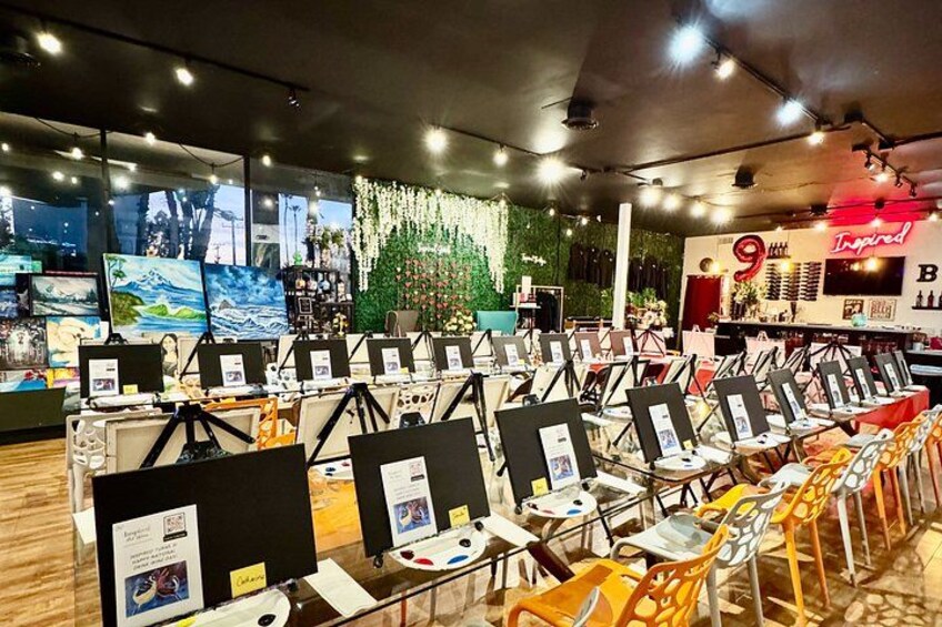 Premier Paint Wine Experience in Costa Mesa 2