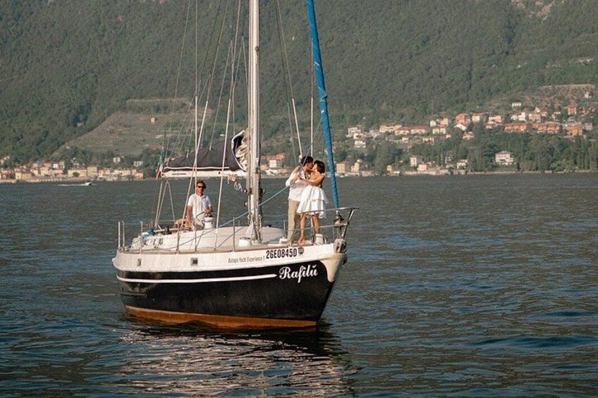 Sunset Sailing Lake Como with Private Skipper 1