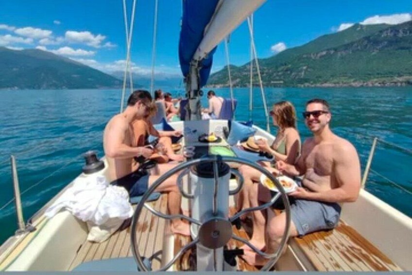Sunset Sailing Lake Como with Private Skipper 4