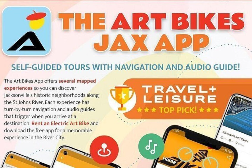 Electric Bike Tour with Free Application for Navigation 2