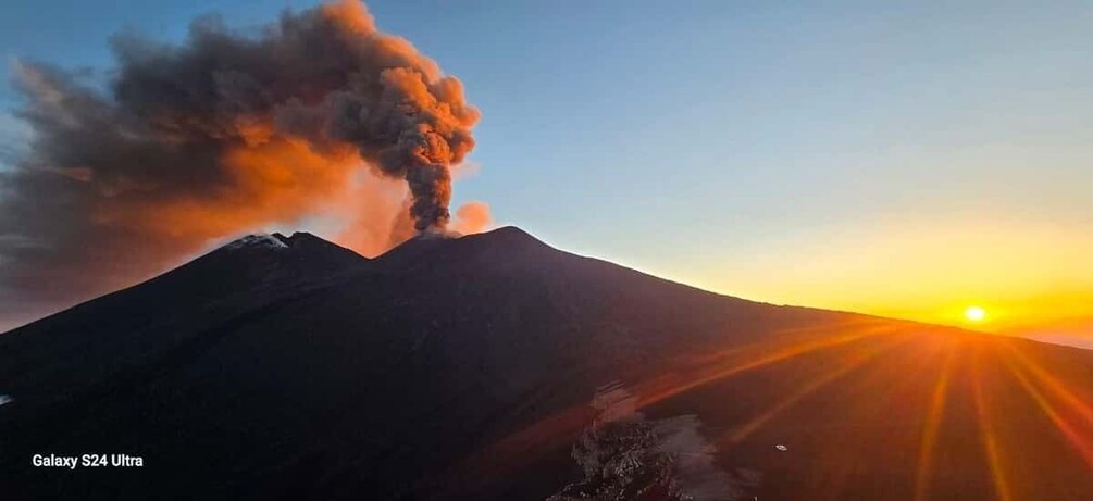 From Taormina: Sunset Experience on Mount Etna Upper Craters 2