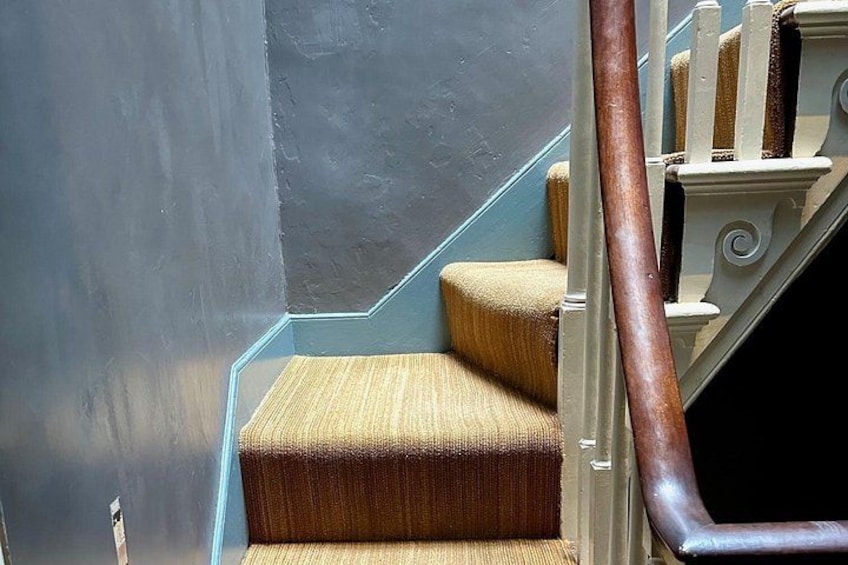 Behind the Scene tours require climbing tight staircases, but you can touch the original handrails 2