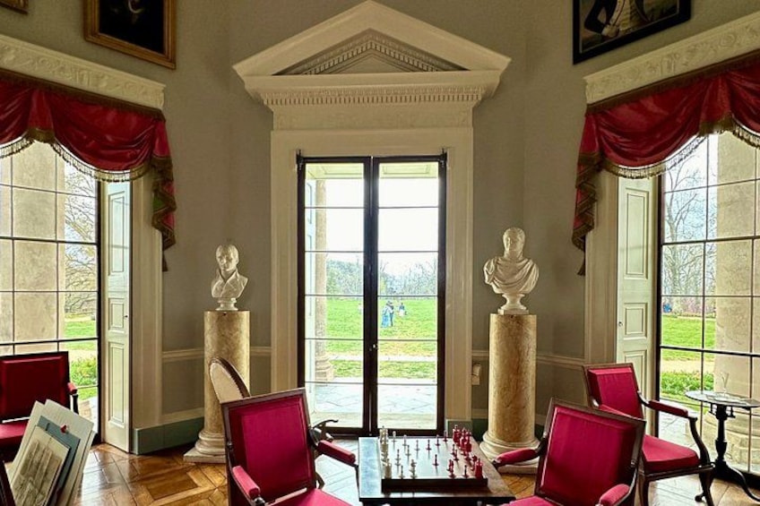 One of the magnificent parlors at Monticello 5