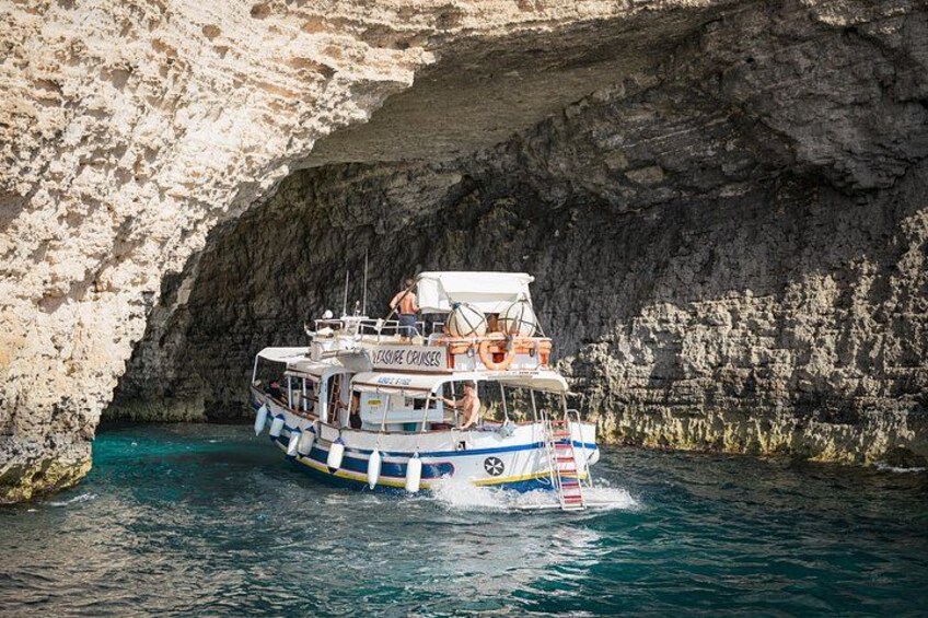 Half day Cruise - Comino, Gozo, Blue & Crystal Lagoon, and Caves 2