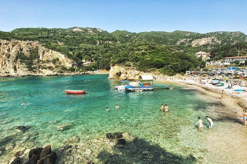 Corfu: Palaiokastritsa Sunset Tour with Shore Option 2