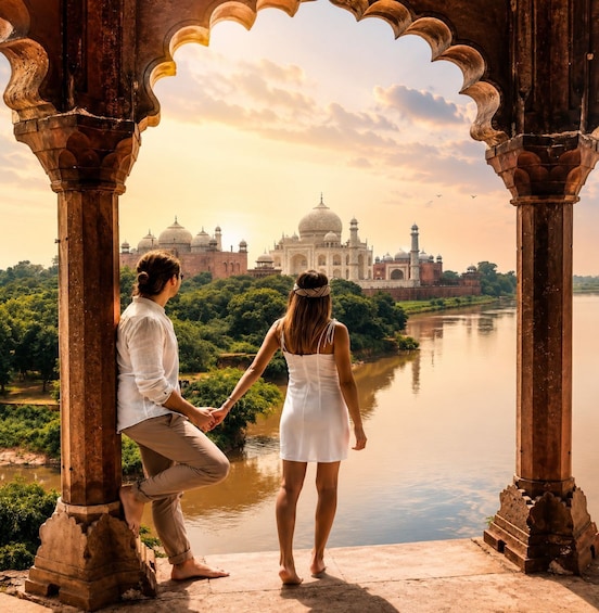Agra Evening Tour with Sunset view of Taj Mahal 1