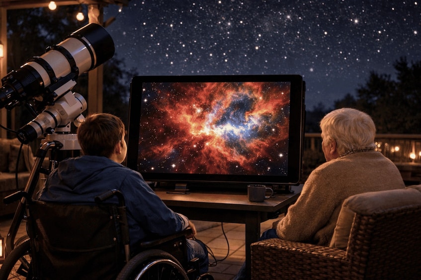 Picture 8 for Activity Astronomy Night in Finca Astronomica, Cartagena, Murcia 5