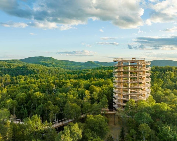 Sentier des cimes Laurentides: Treetop Observatory & Walk 1