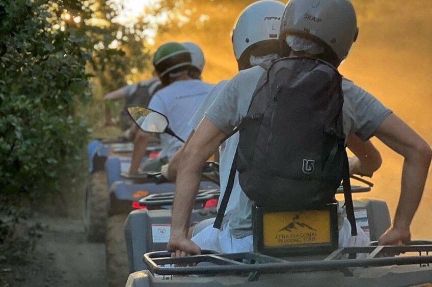 2-hour guided Quad bike tour on the volcano Etna 5