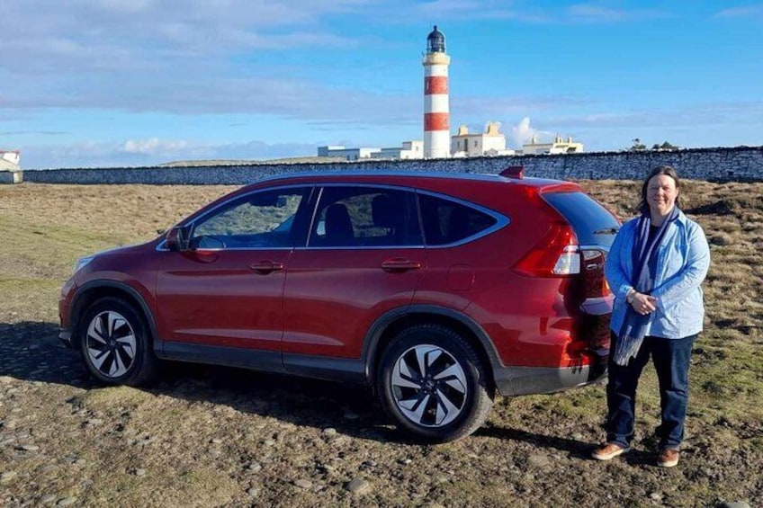 Louise and her Honda CR-V red car 3