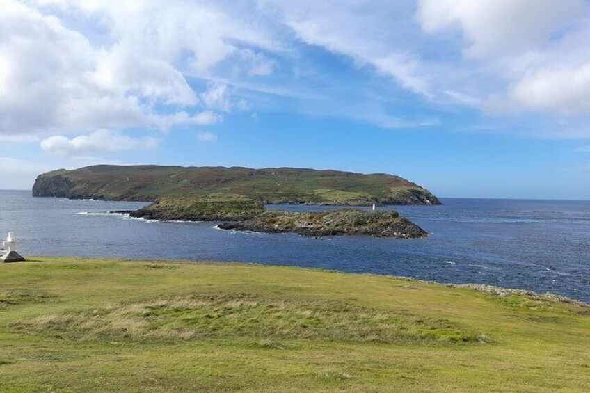 Over looking the Calf of Man Nature Reserve from The Sound 4