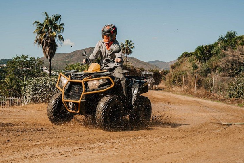 3-hour guided quad/ATV adventure in Mijas, Málaga 1