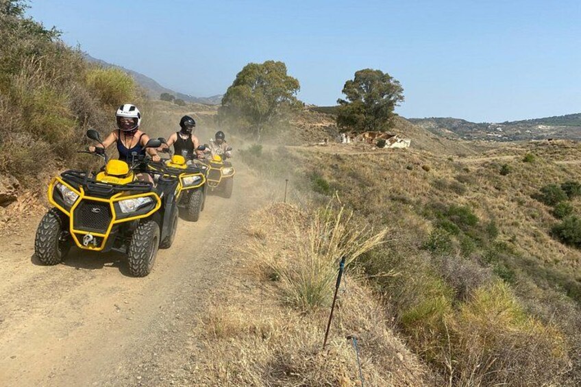 3-hour guided quad/ATV adventure in Mijas, Málaga 3