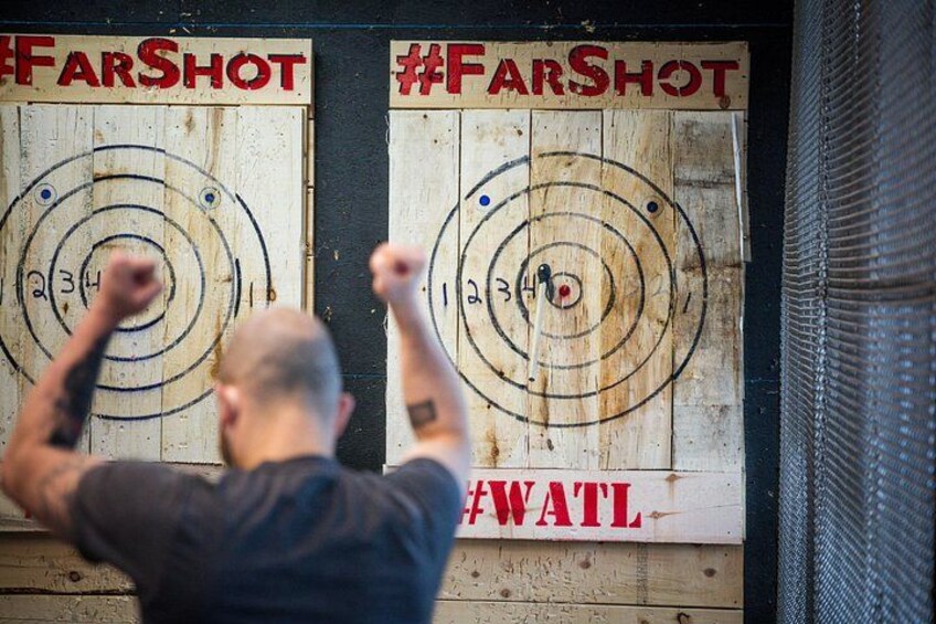 1-Hour Axe Throwing in Worcester 1