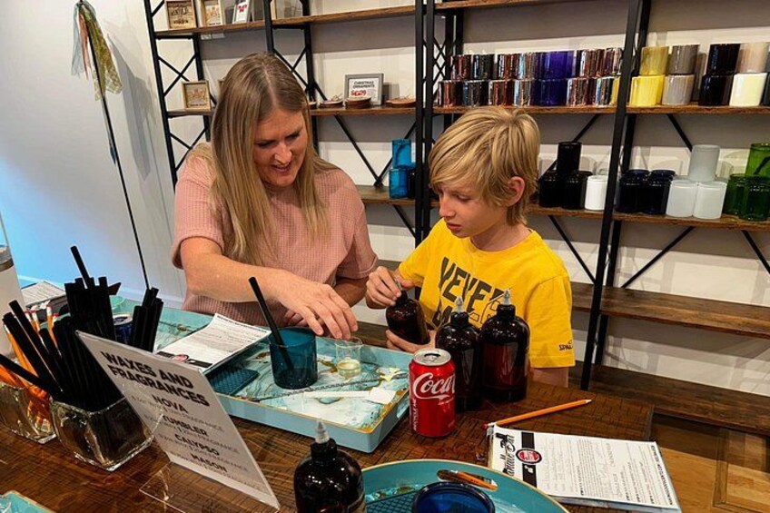 Pour Your Own Candle Making Experience with Blending & Education 2