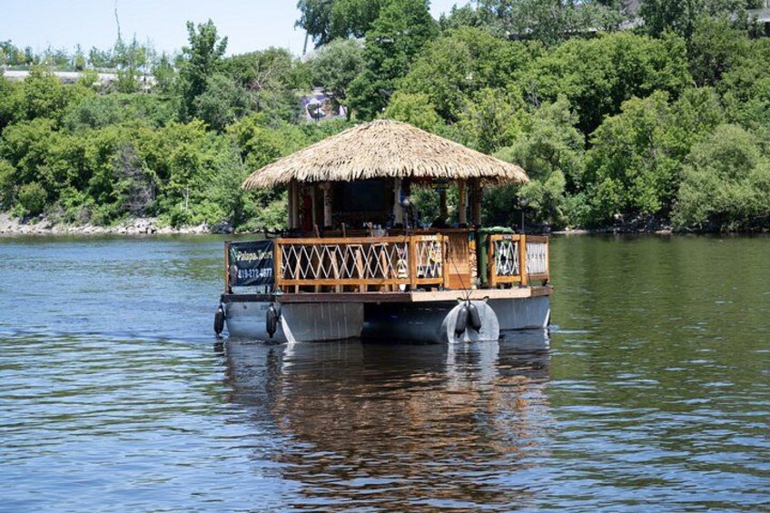 Moana Floating Tiki Bar on the Ottawa River (Ottawa PickUp) 5