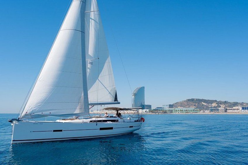 Barcelona Coastal Sailing (Open Bar, Catalan Snack & Swim Stop) 2