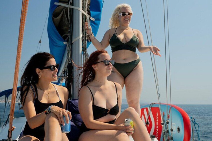 Barcelona Coastal Sailing (Open Bar, Catalan Snack & Swim Stop) 3