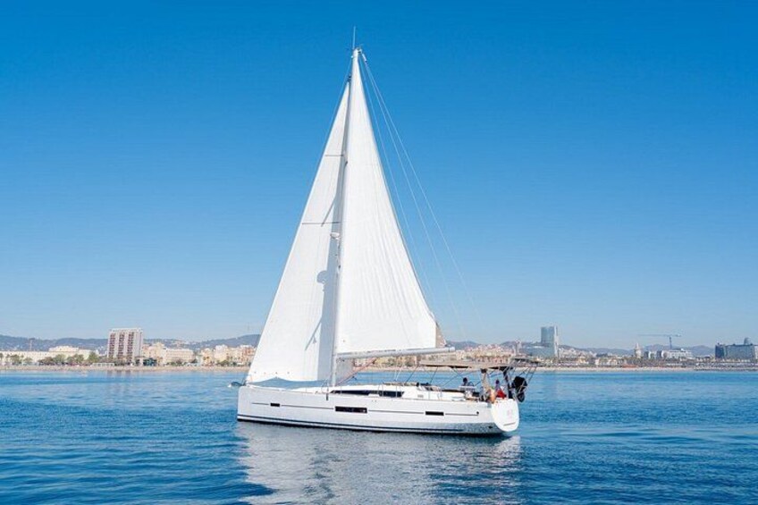 Barcelona Coastal Sailing (Open Bar, Catalan Snack & Swim Stop) 2