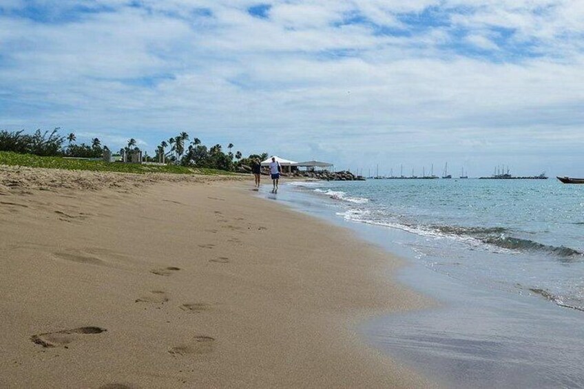 Nevis Panoramic Drive, Power Catamaran & Beach Experience 5