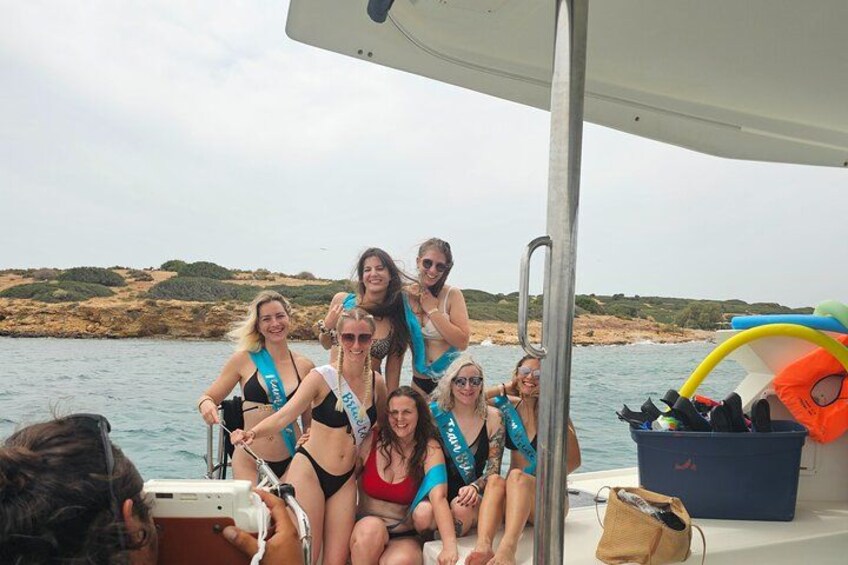 Athens Riviera Catamaran tour with fresh Meal Drinks and Swimming 2