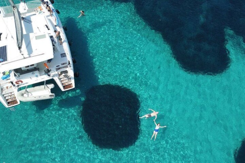 Athens Riviera Catamaran tour with fresh Meal Drinks and Swimming 1