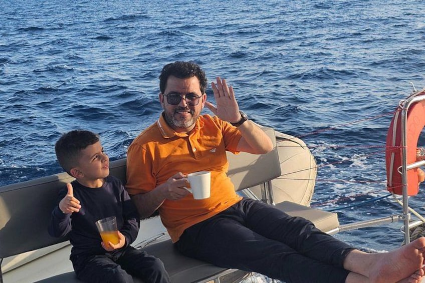 Athens Riviera Catamaran tour with fresh Meal Drinks and Swimming 2
