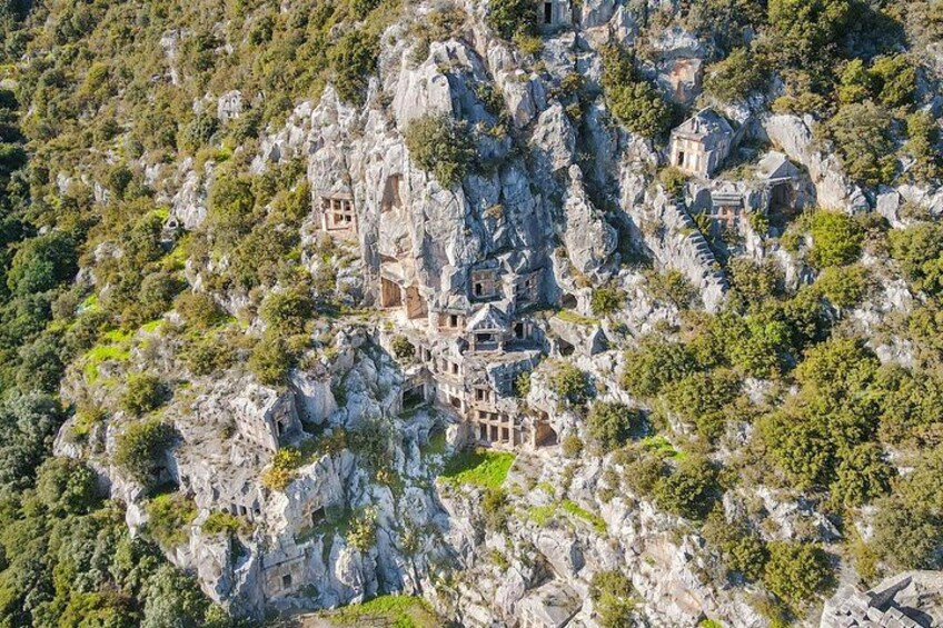 Myra Ancient City, Rock Tombs 4