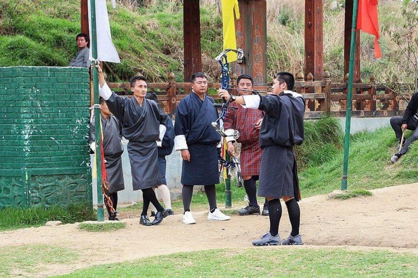 Archery in Bhutan 2