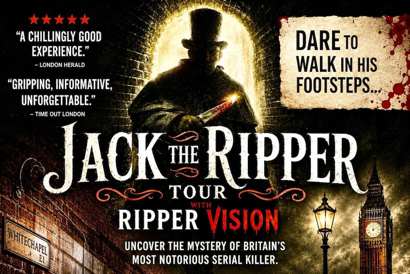 London: Jack the Ripper Tour with Ripper Vision 2