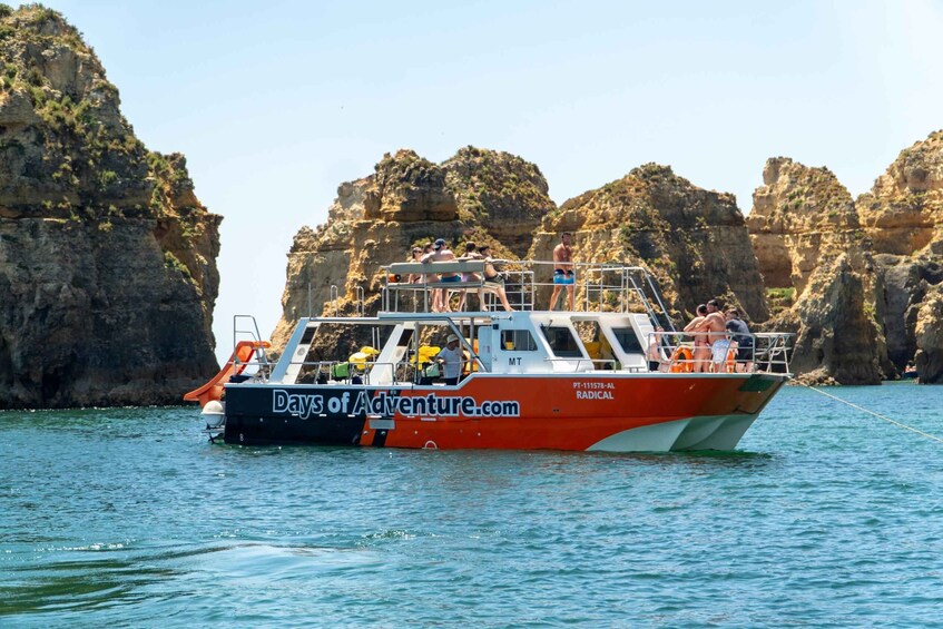 Picture 3 for Activity From Lagos: Ponta da Piedade Caves Kayak Tour by Boat 3