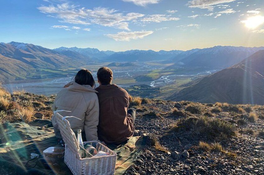 Heli-picnic. 1