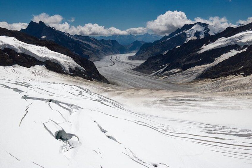 Learn about the Aletsch Glacier 2