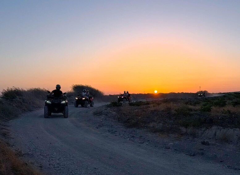 Picture 1 for Activity Santorini: ATV-Quad Experience Tour + Transportation 2