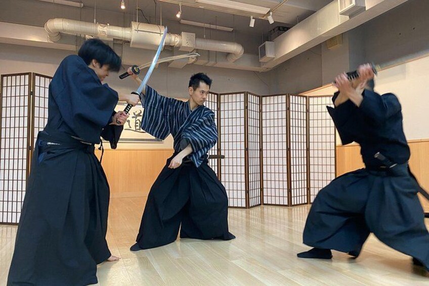 Samurai fight scene 1