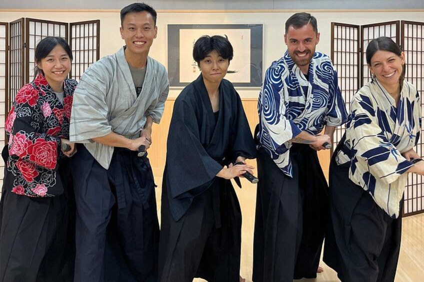 SAMURAI EXPERIENCE in Tokyo(Familiy photo) 3