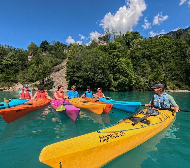 Picture 18 for Activity Interlaken: Kayak Tour of the Turquoise Lake Brienz 2