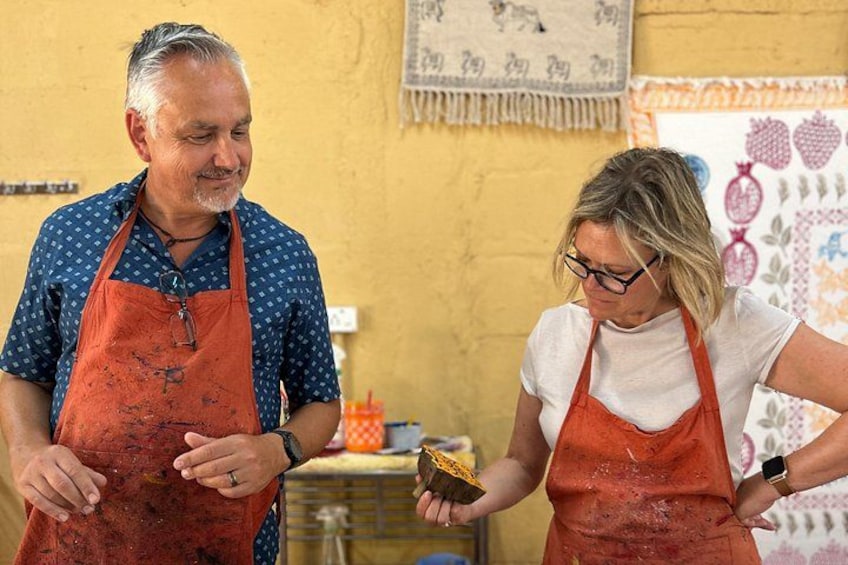 Wooden Block Printing Workshop - 90 Minutes 1