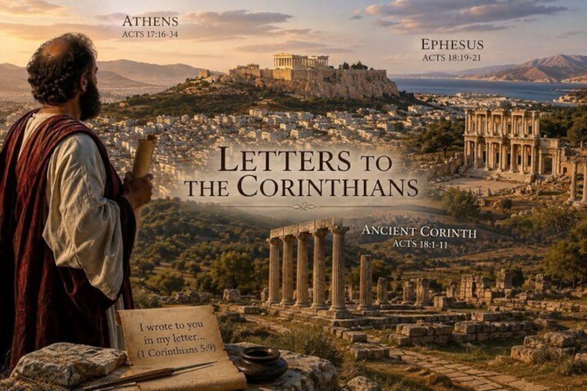 Private Tour St. Pauls footsteps in Ancient Corinth from Athens 1